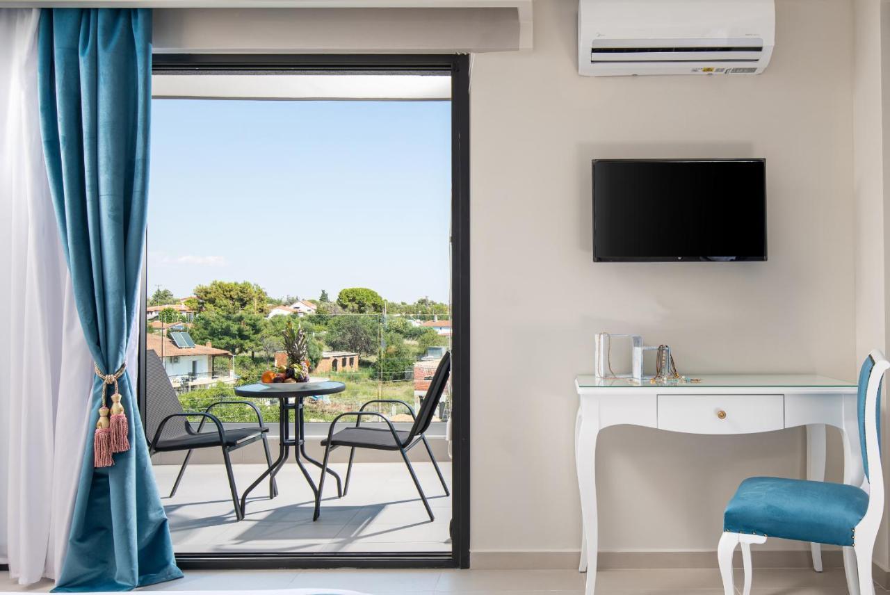 Light Blue Hotel Nea Kallikrateia Luaran gambar