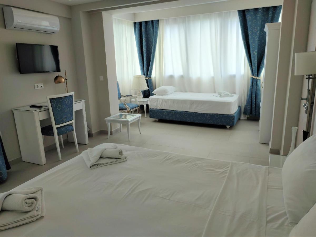 Light Blue Hotel Nea Kallikrateia Luaran gambar