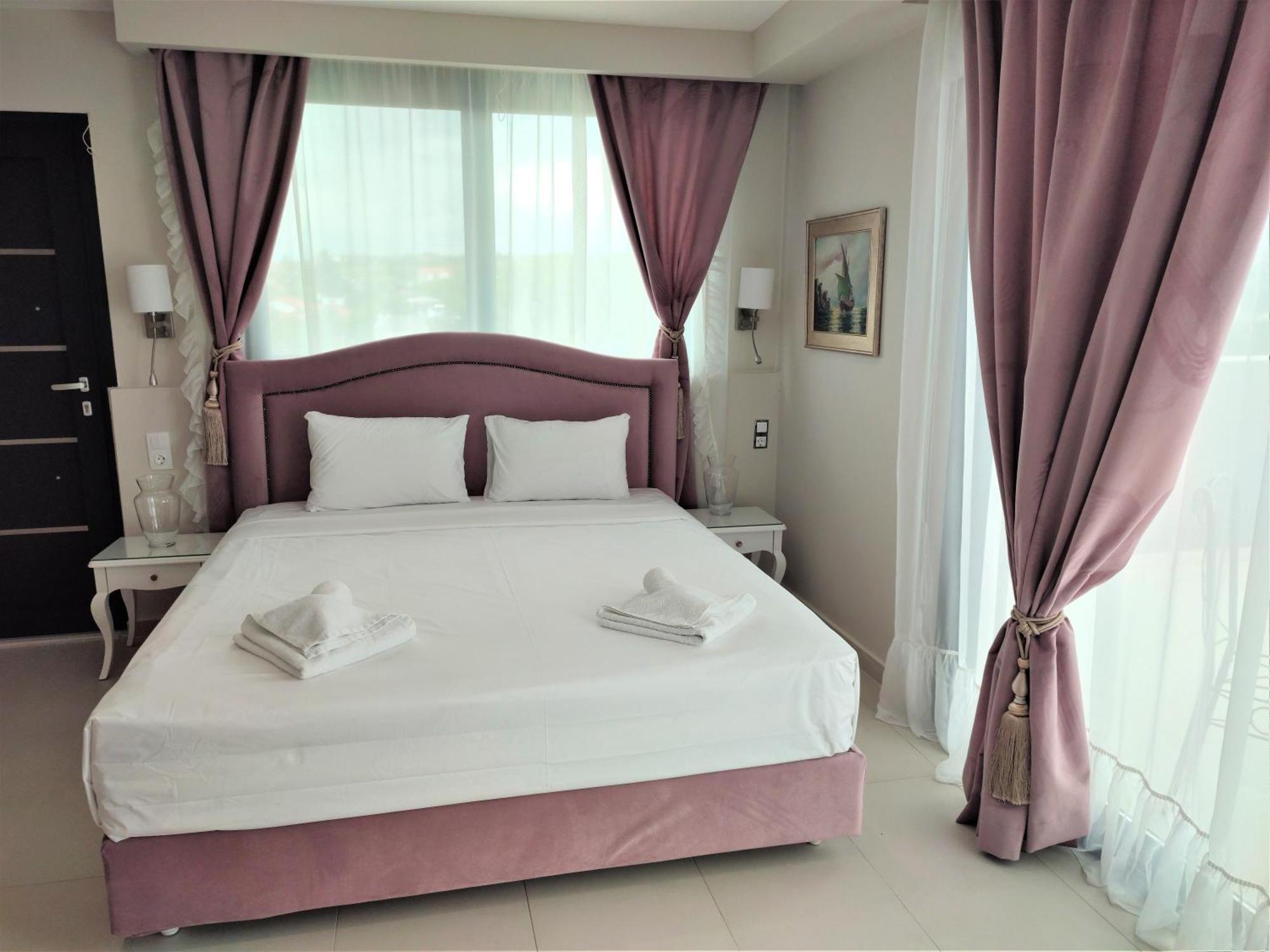 Light Blue Hotel Nea Kallikrateia Luaran gambar